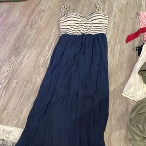 As U Wish blue and white dress